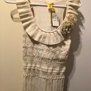 NEW Catherine Malandrino Sleeveless Top